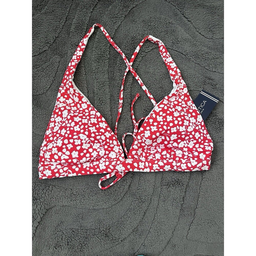 New Women’s Nautica Swimsuit Bikini Top Size XL